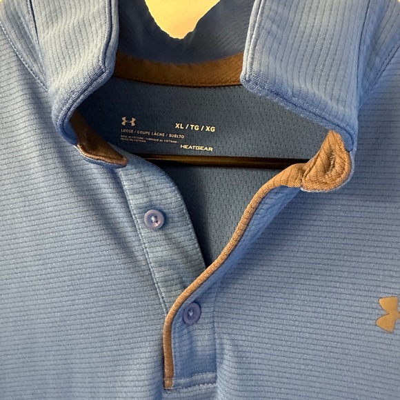 Under Armour blue polo - Picture 2 of 3